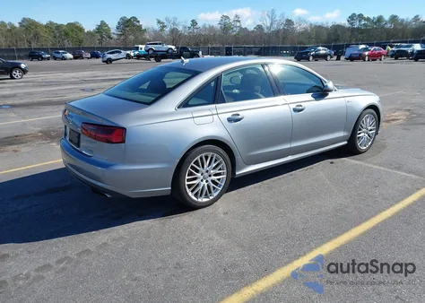 2016 Audi A6 3.0T Premium Plus from USA, damaged, VIN WAUFGAFC8GN003767